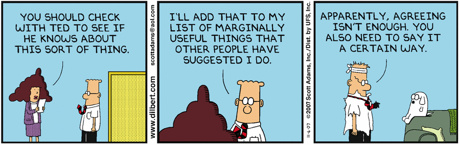 Dilbert Cartoon
